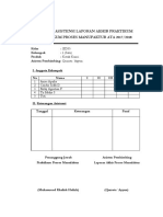 Format Lembar Asistensi Laporan Akhir