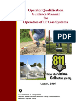Operator Qualification Guidance Manual For Operators of LP Gas Systems