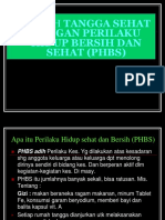 Dengan Perilaku Hidup Bersih Dan Sehat (PHBS)