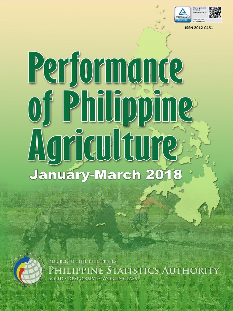 Performance of Philippine Agriculture (January To March 2018) | PDF ...