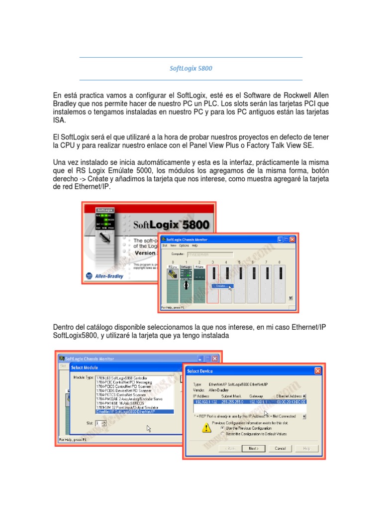 Softlogix Chassis Monitor