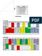 Horarios Concursos Tai 1 y 2 de Febrero