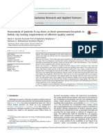 Assessment of Patients X-Ray Doses at Three Government Hospitals in