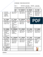 Cycle Program - Praxis English Institute: Wbo: Workbook Online Ex: Explorers HW: Homework