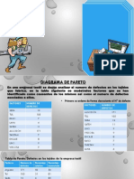 Análisis de defectos textiles con diagrama de Pareto