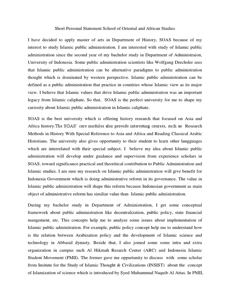 Biology personal statement examples picture