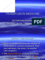 Lecture 11 - 6.11.09 - Patho - Transfusion Medicine