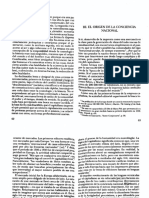 Benedict Anderson El Origen de La Conciencia Nacional PDF