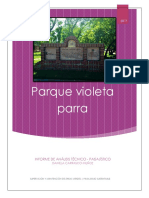 Informe Plaza Violeta Parra
