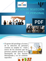 Procesos de Selección de Personal