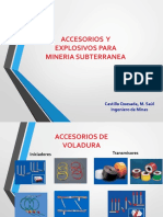 Accesorios y Explosivos