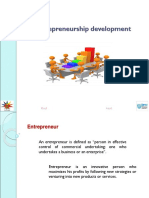 Entrepreneurship Development INM56