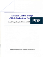 Vibration Control Design of Hi Tech Facilities