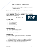 II Karakteristik Tanah Untuk Pengelolaan Tanah (Mineralogi)