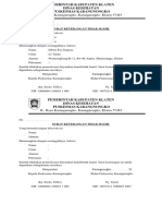 Surat Keterangan Tidak Hamil