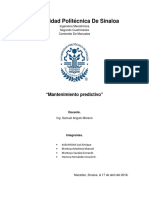 Reporte Mantenimiento Predictivo