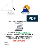 DPH ICD-10 Specialized Coding Workbook
