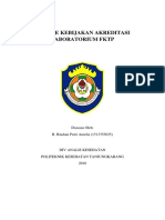 Resume Kebijakan Akreditasi Laboratorium FKTP: Disusun Oleh: R. Rindani Putri Amelia (1513353025)