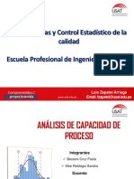 Análisis de Capacidad de Proceso