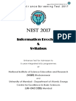 NEST2017 Brochure Syllabus