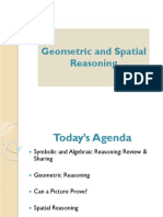Geometric and Spatial Reasoning Presentation