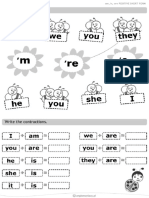 Verbs Be Worksheets 2