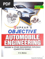 Objective Automobile Engineering by P. K. Mishra (Upkar Publication)