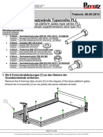 Carrello Pongratz Montageanleitung Fuer Aufsatzwand Und Flachplane Zu PLL - de en FR