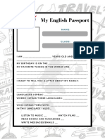 My English Passport