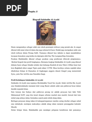 Biografi Salahudin Al Ayubi