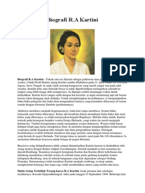 Buku Biografi Kartini Pdf Tulisan