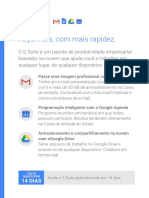 Faça mais com o G Suite - Produtividade na nuvem