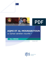 AQMI Y Al-mourabitoun se reunifican ene el Sahe de IFRI ENE17