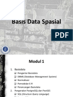 Basis Data Spasial