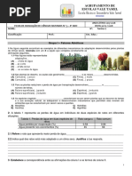 3ºTeste 8ºAno CN 17 18.