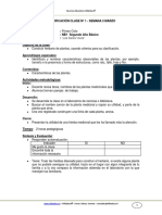 Guia Ciencias 2basico Semana5 Los Seres Vivos Marzo 2012