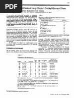 Convenient Synthesis of Long-Chain 1-O-Alkyl Glyceryl Ethers