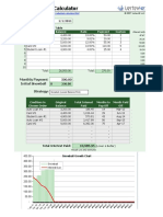 Debt Reduction Calculator 10 1