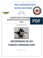 Elaboracion de Una Maqueta Representacion de Un Motor Propfan (UDF)