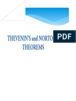 Thevenin'S and Norton'S Theorems