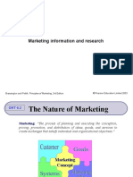 Marketing Information and Research