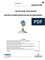 Tankradar Pro Special Safety Instruction Es 80776