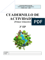 Cuadernillo Actividades Naturales - 3ep - 1trimestre