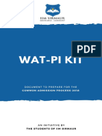 WAT PI Kit 2018