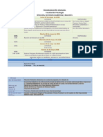 Programacion Semanal