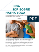 Entenda Melhor Sobre Hatha Yoga