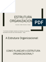 Slide 1 - Estruturas Organizacionais