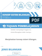 Konsep Sistem Bilangan