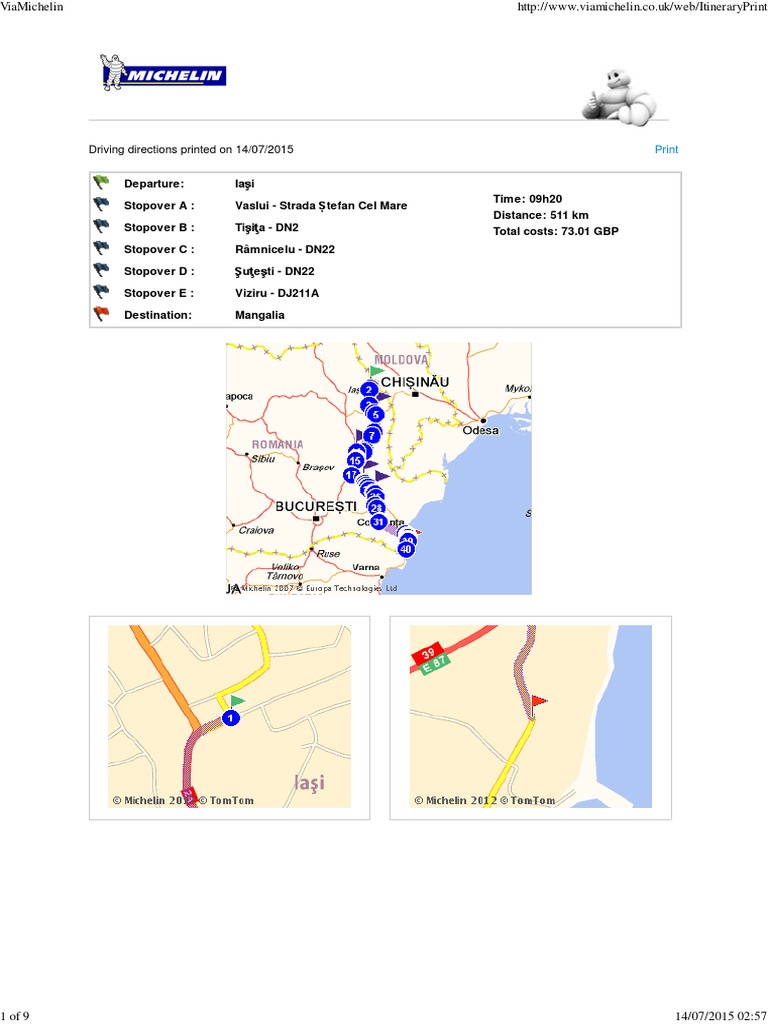 Featured image of post Viamichelin Ruta I like google maps because when i compare its routes to viamichelin google