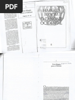 Uma Elegia Para o Cânone in O Cânone Ocidental - Harold Bloom